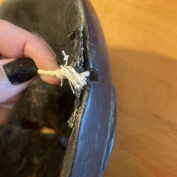 Lega Hand-Carved Vintage Wooden African Mask Dan People Western Africa - Picture 11 of 11